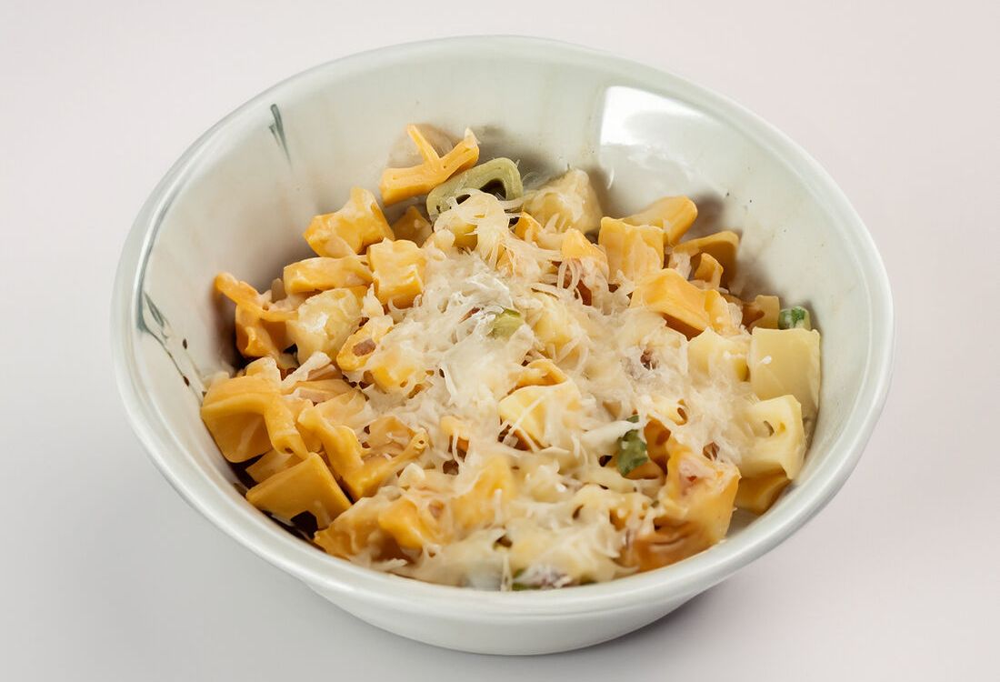 Макарошки с сыром