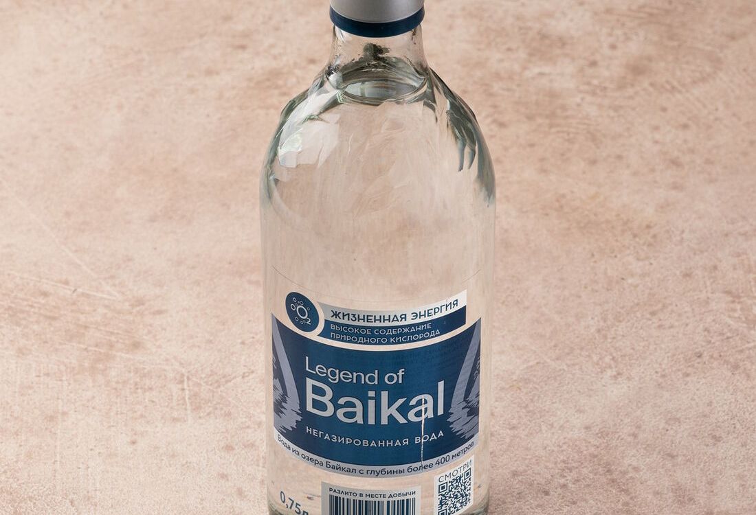 Вода Легенда Байкала без газа