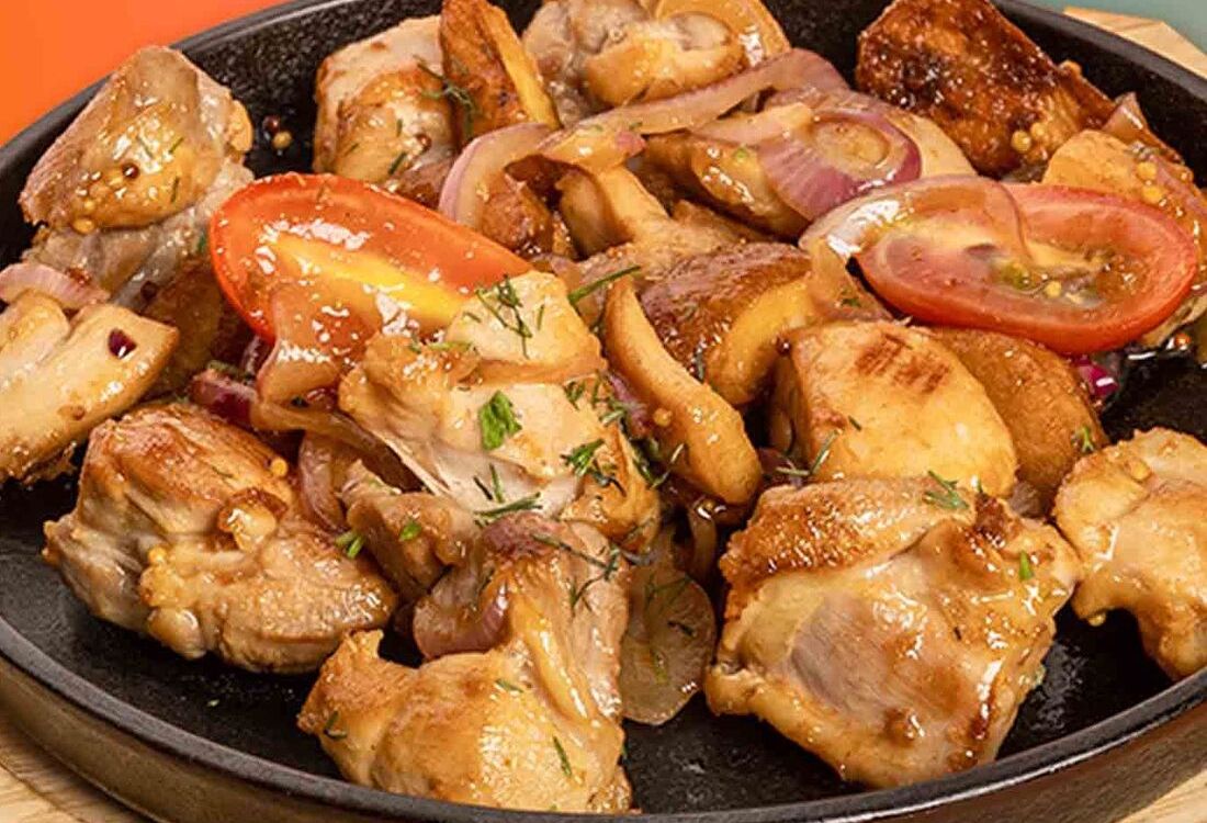 Жаркое из курицы с картофелем