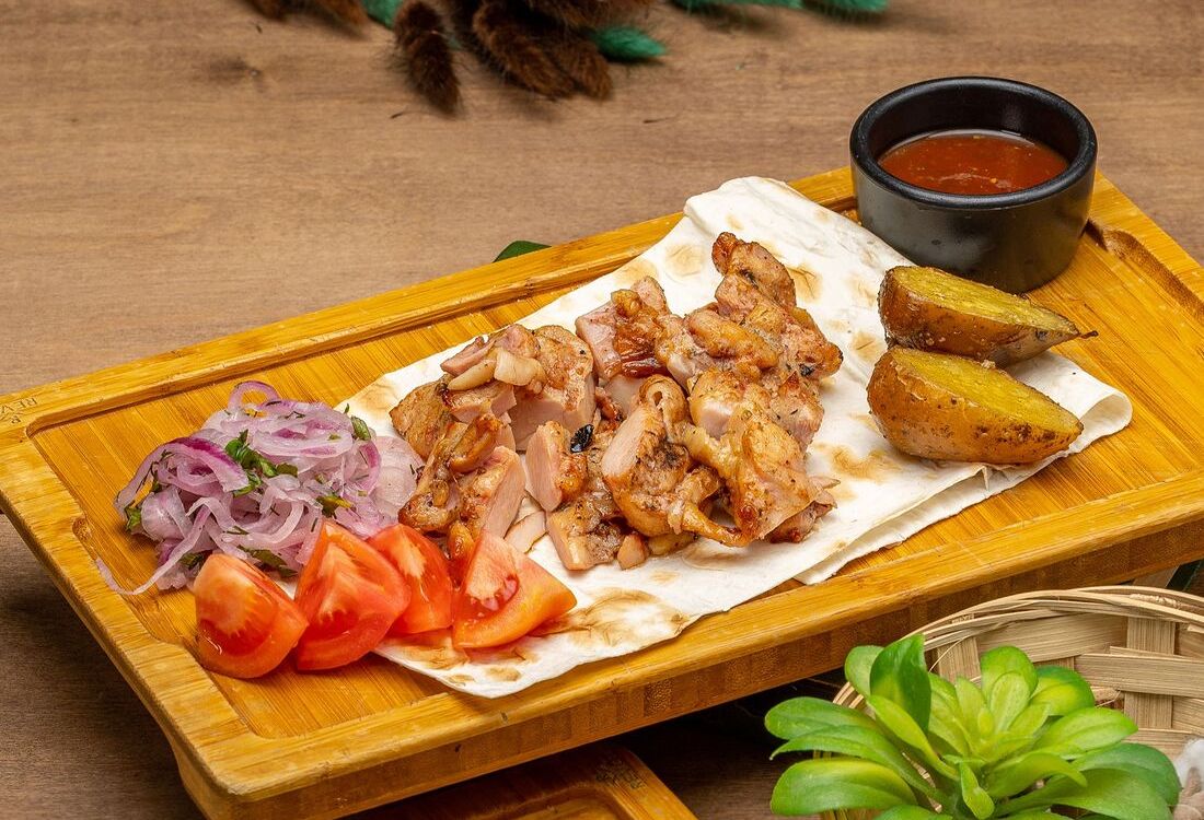 Куриное бедро гриль