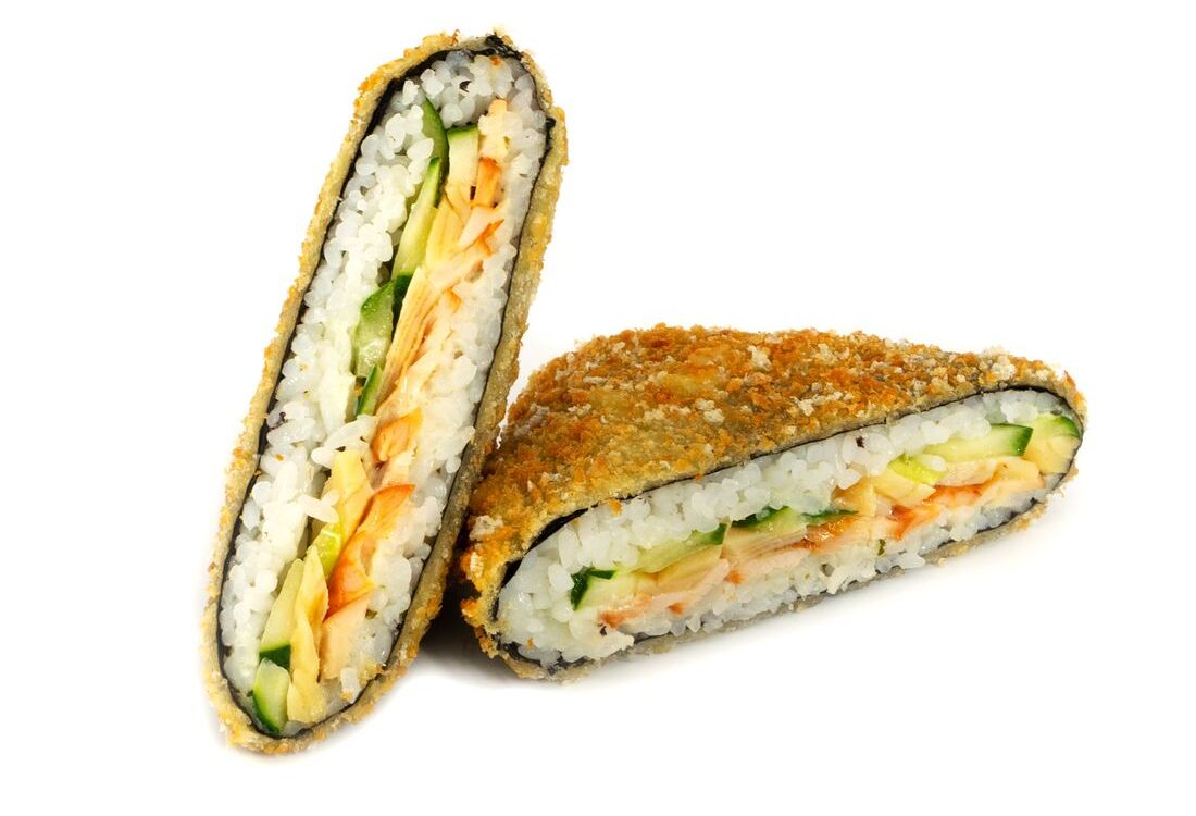 Сэндвич-ролл с копченой курицей