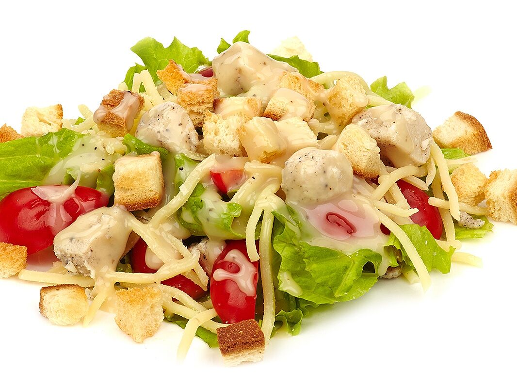 Цезарь с курицей
