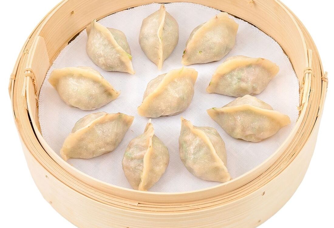 Дамплинги с говядиной и белокочанной капустой