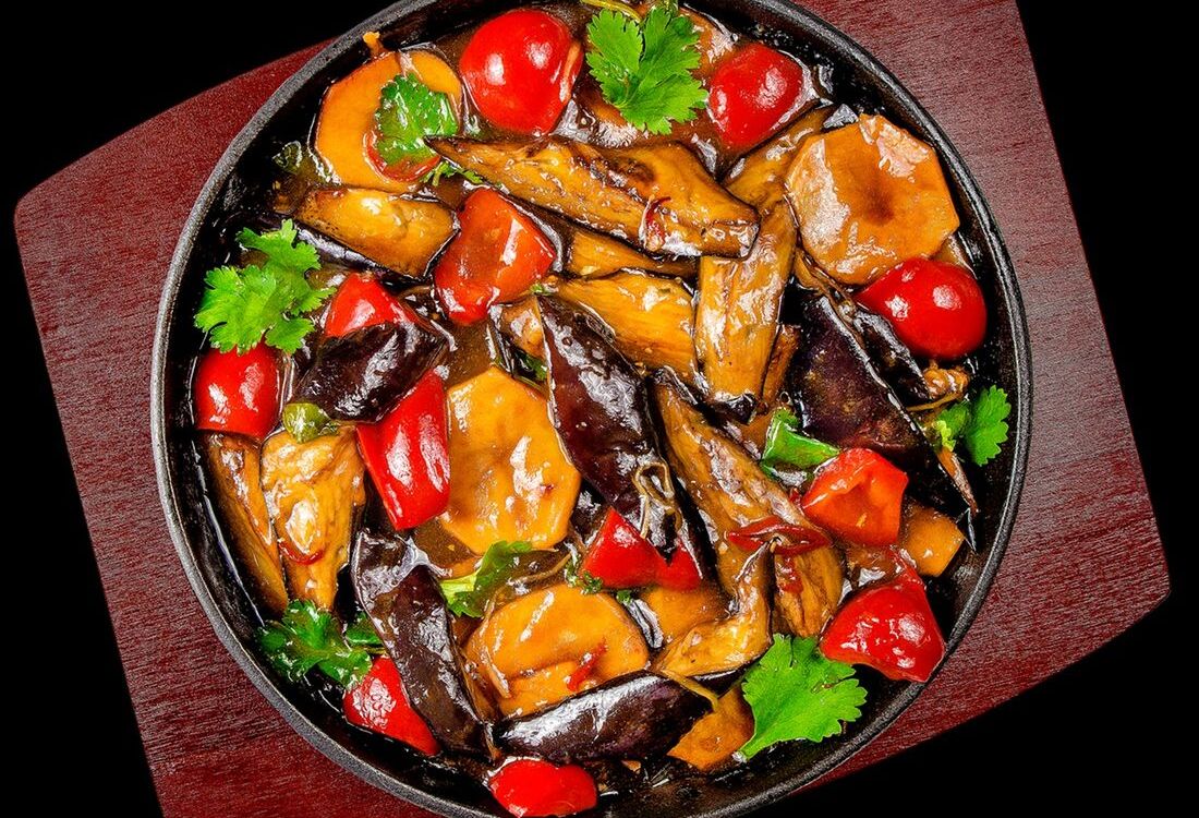 Баклажаны с картофелем