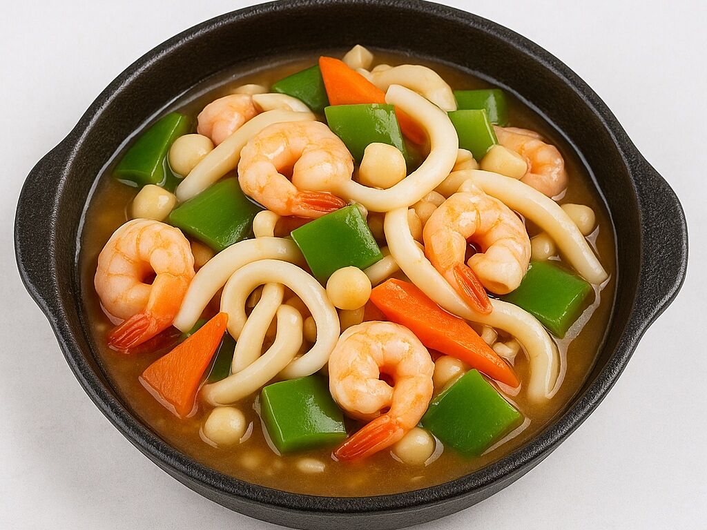 29. Морепродукты на чугуне