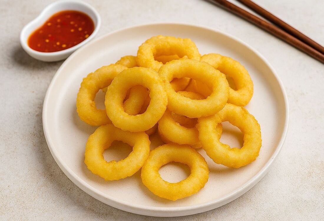 75. Жареный кальмар в кляре