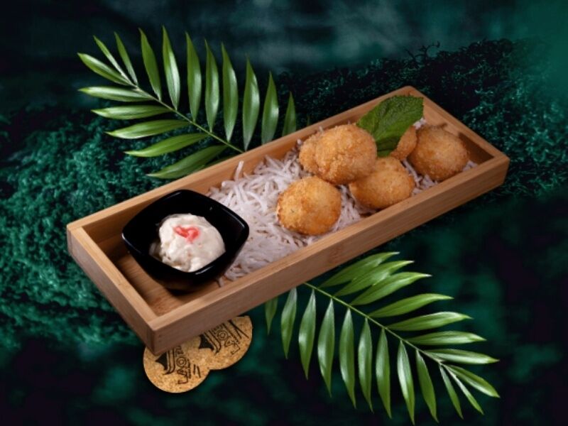 Канимуни с апельсиновым соусом