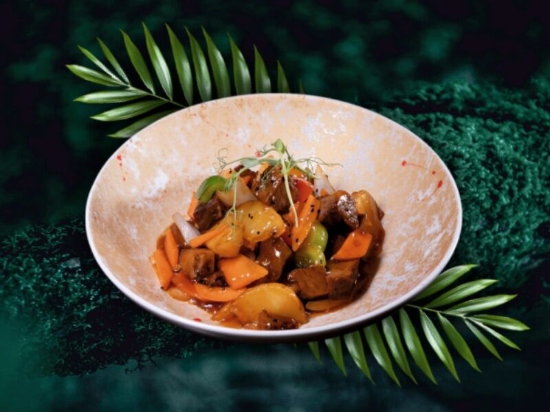 Говядина с картофелем