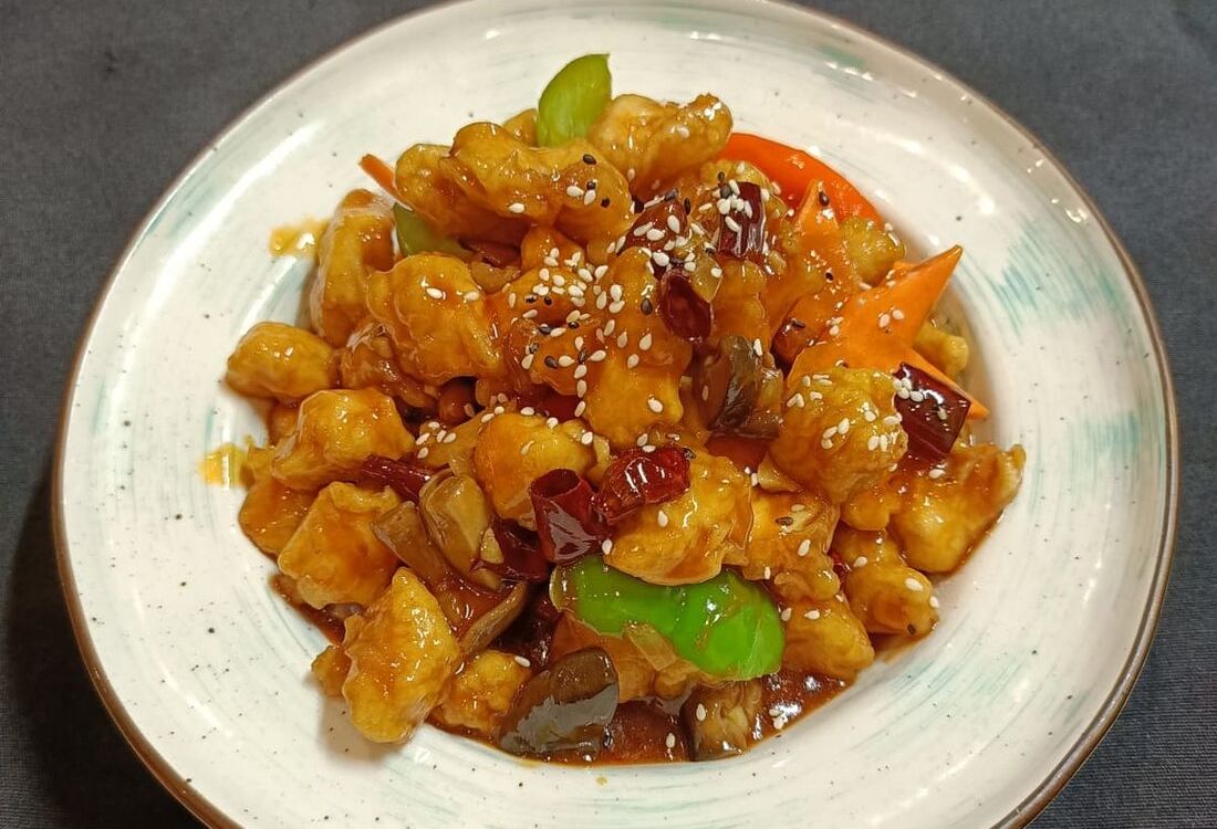 Курица Кунг Пао мини