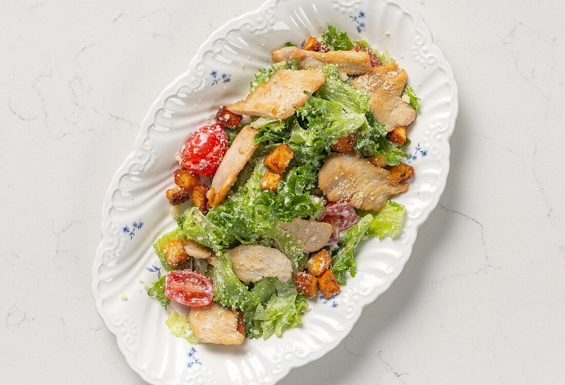 Цезарь с курицей