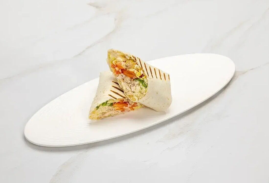 Ролл Цезарь с курицей