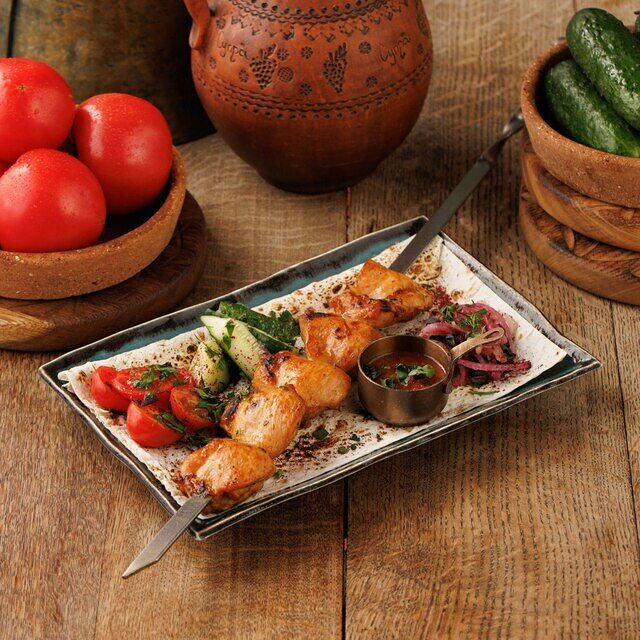 Шашлык из курицы