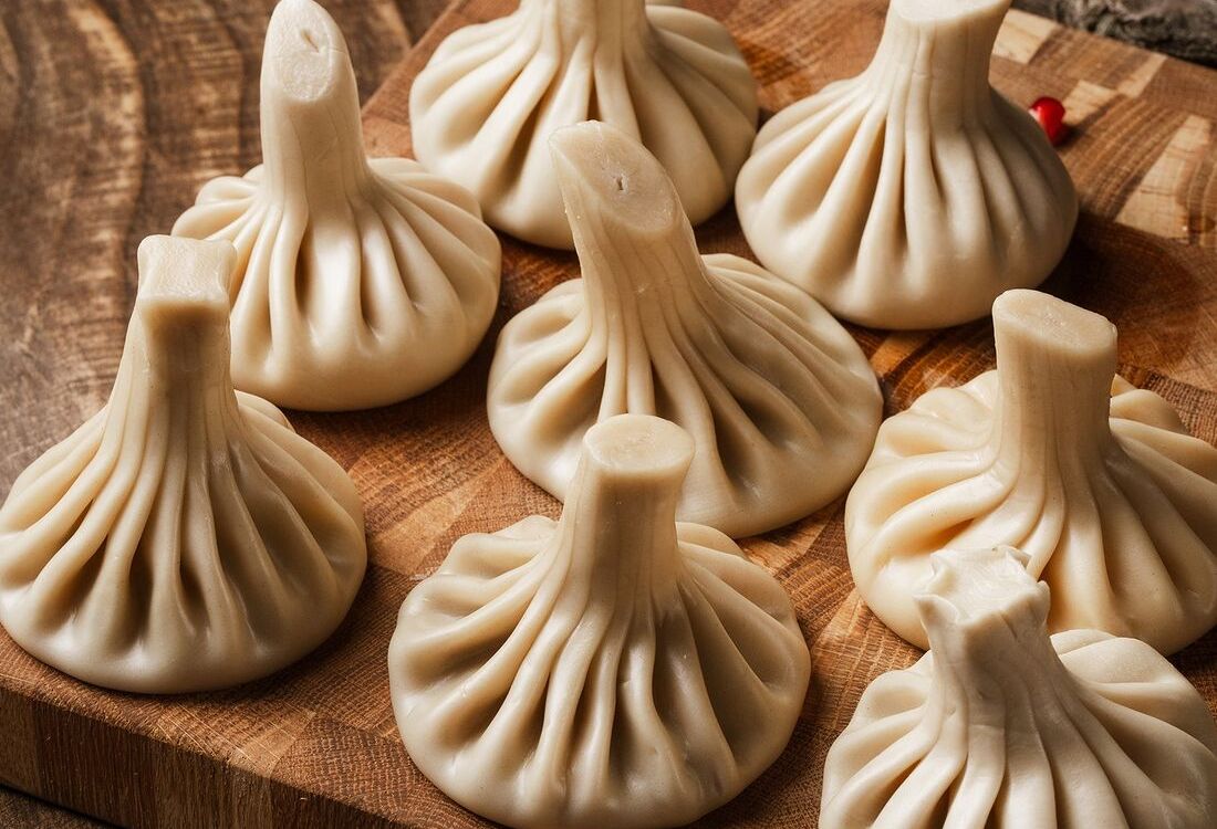 Хинкали с сыром жаренные 