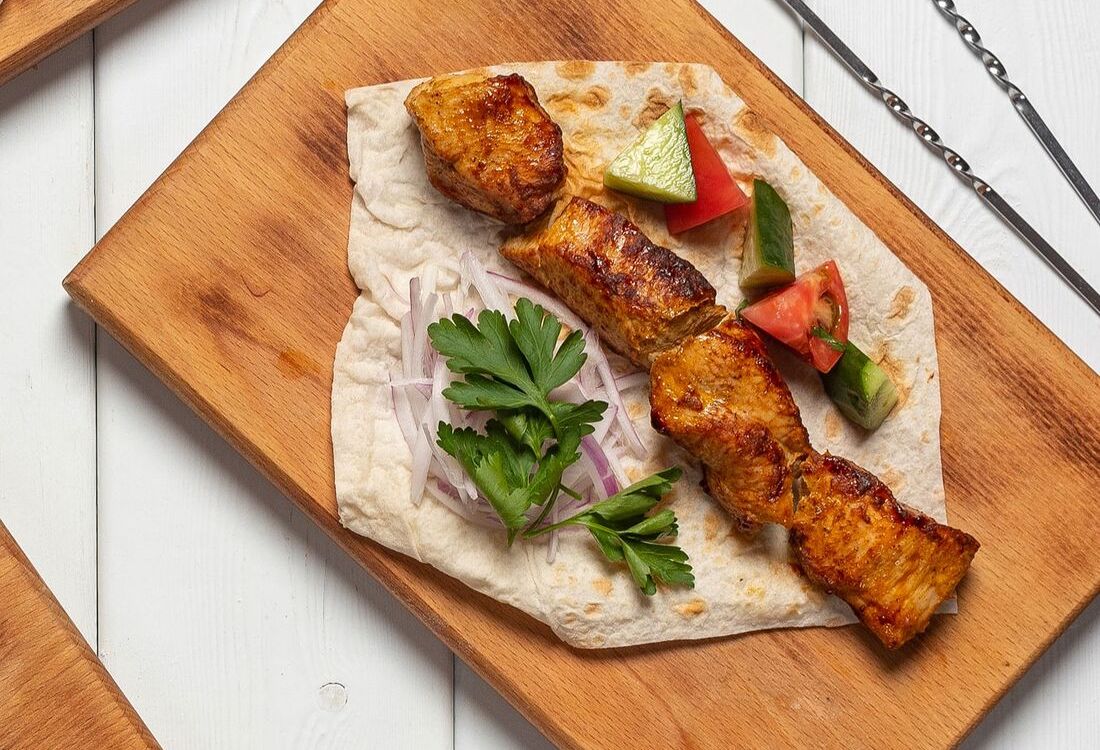 Шашлык из куриного бедра