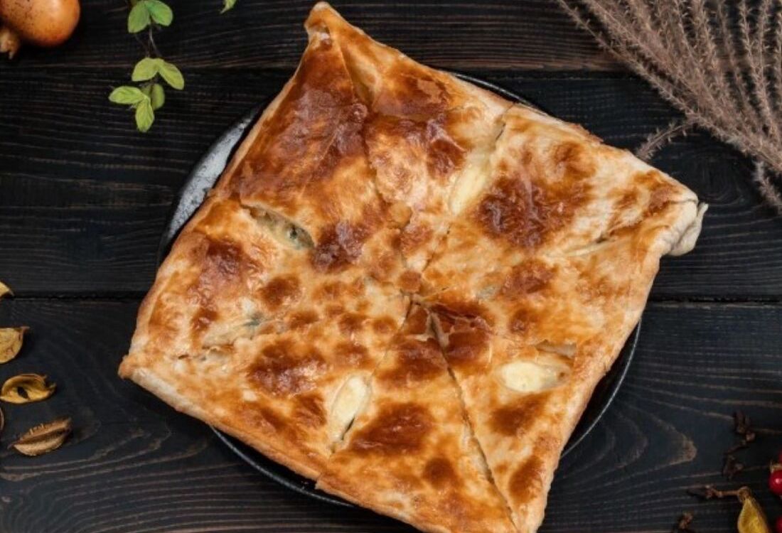 Пеновани Пури с сыром и кинзой
