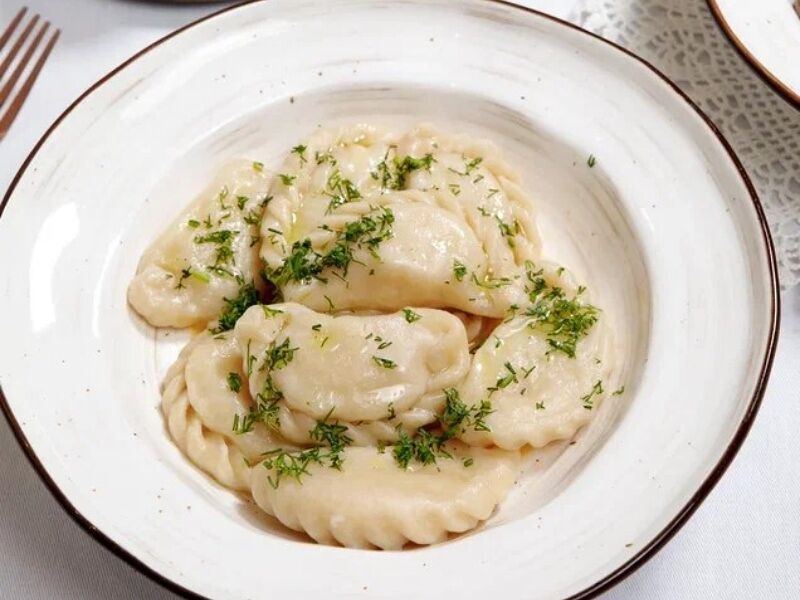 Вареники с капустой