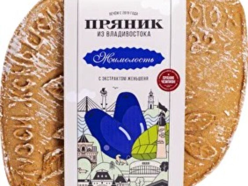 Пряник с жимолостью