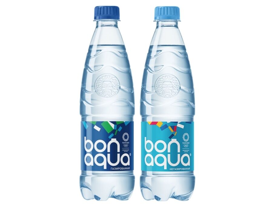 BonAqua газированная