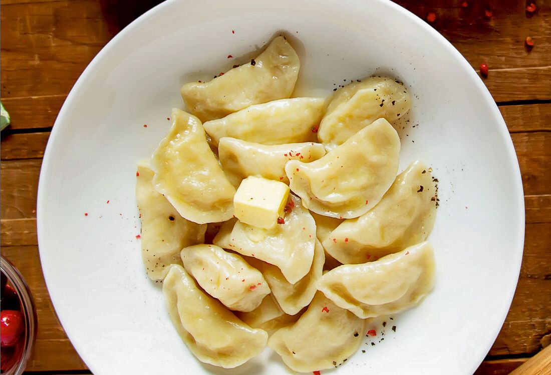 Вареники с капустой