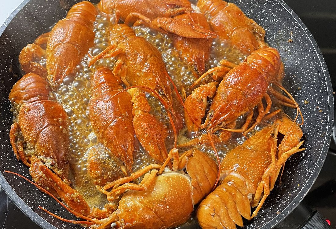 Жареные раки отборные