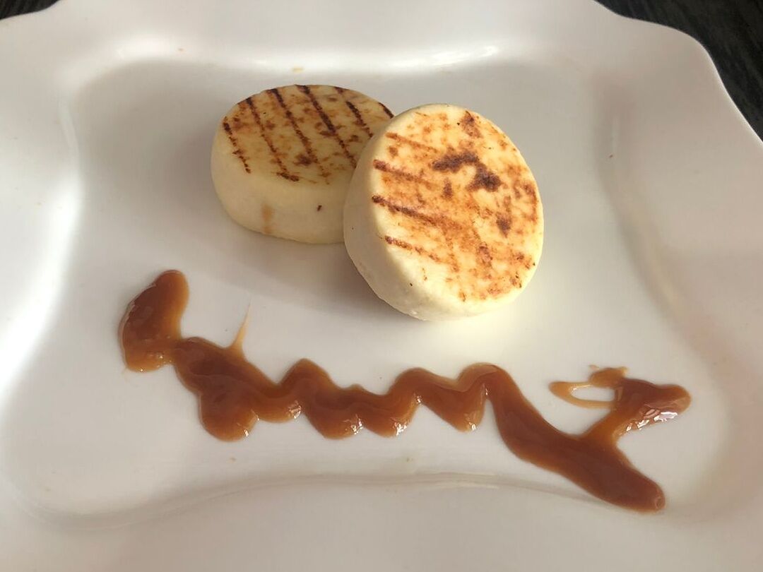 Сырники с шоколадом и орехом