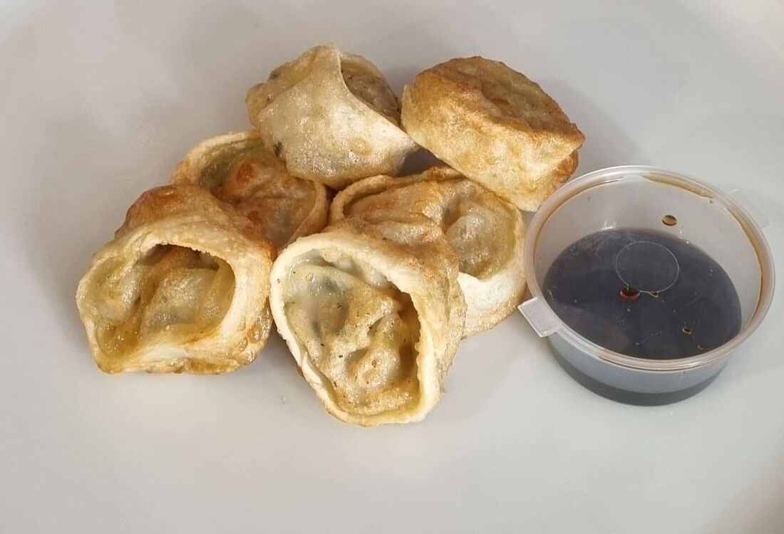 Дамплинги с морепродуктами