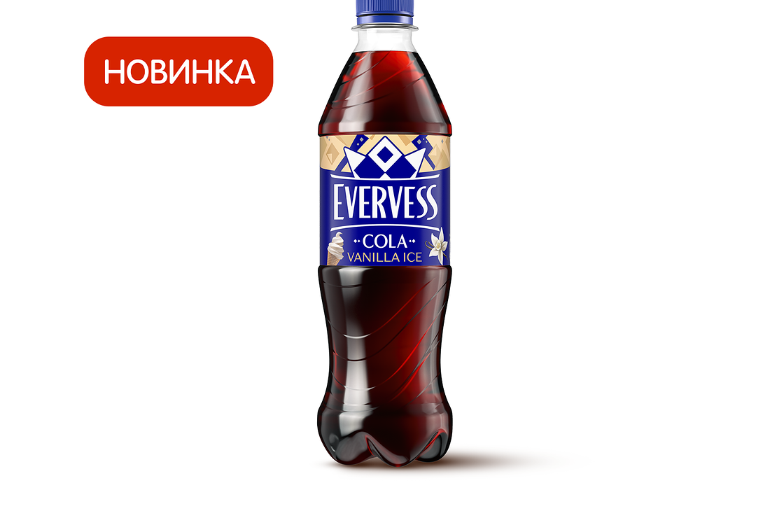 Эвервесс Кола Ваниль в бут. 0,5л