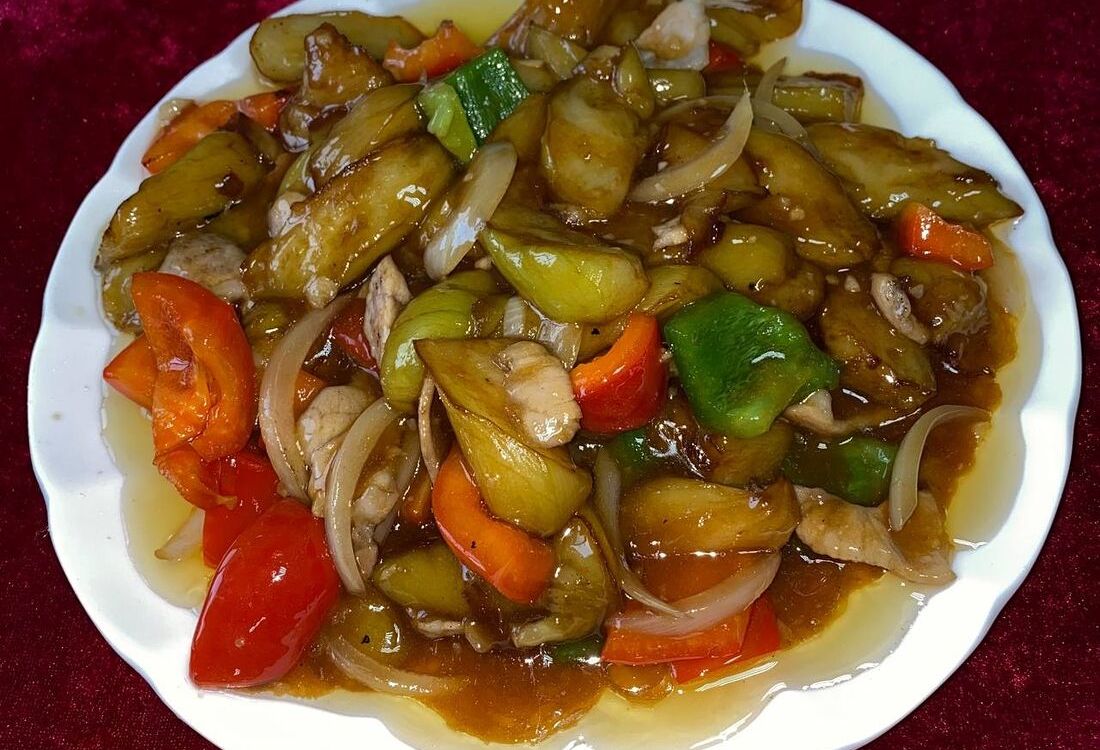 Жареные баклажаны с мясом №50