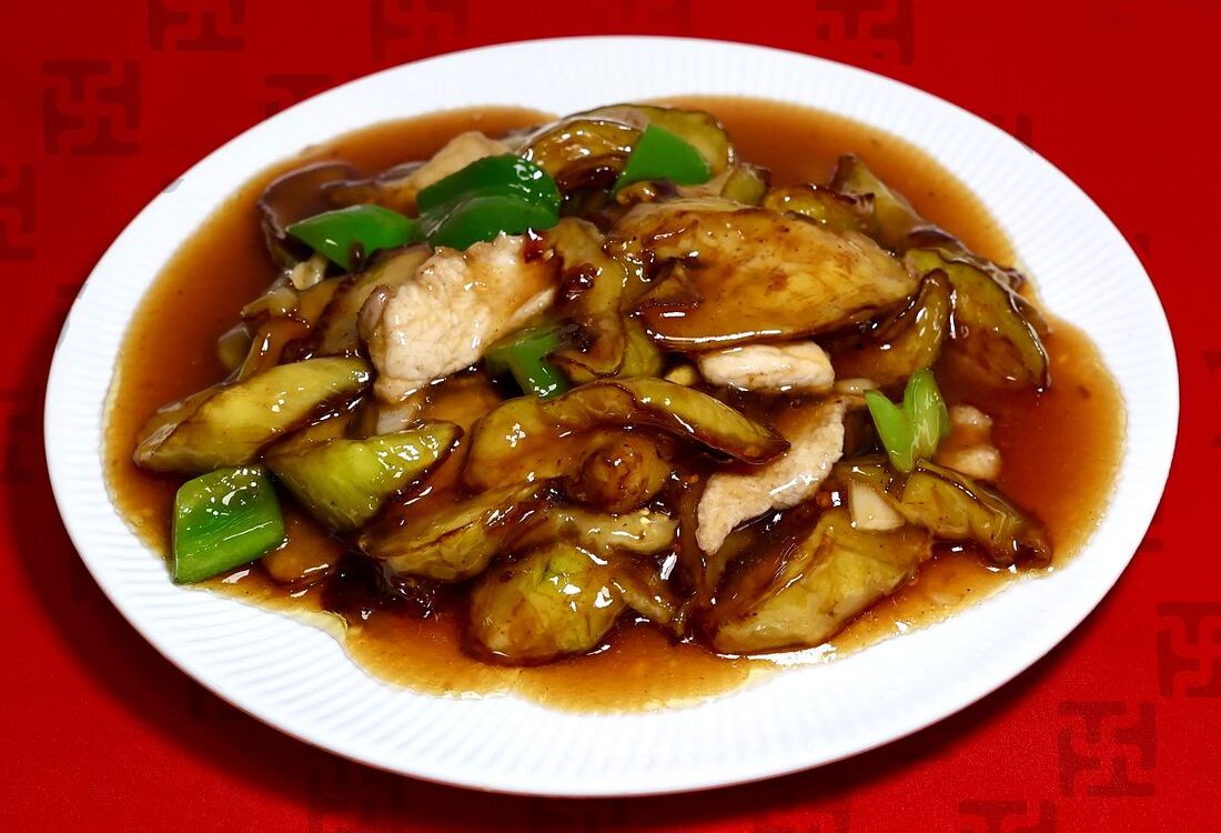 Баклажаны с мясом и сладким перцем №59