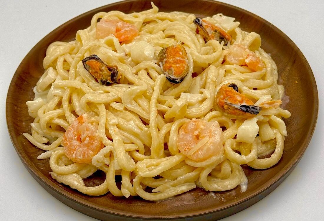 Сливочный с морепродуктами