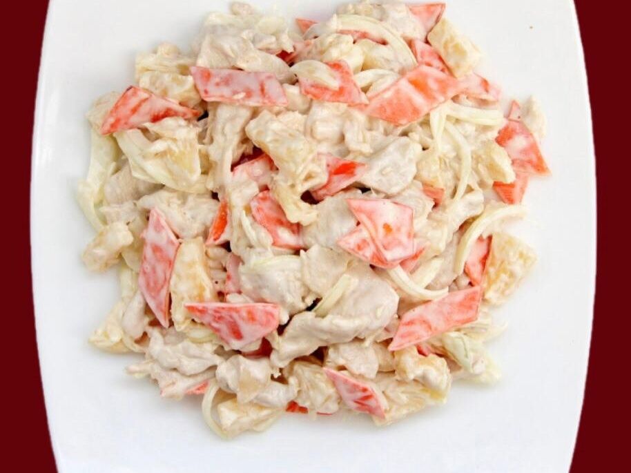 №151 Курица с ананасом 