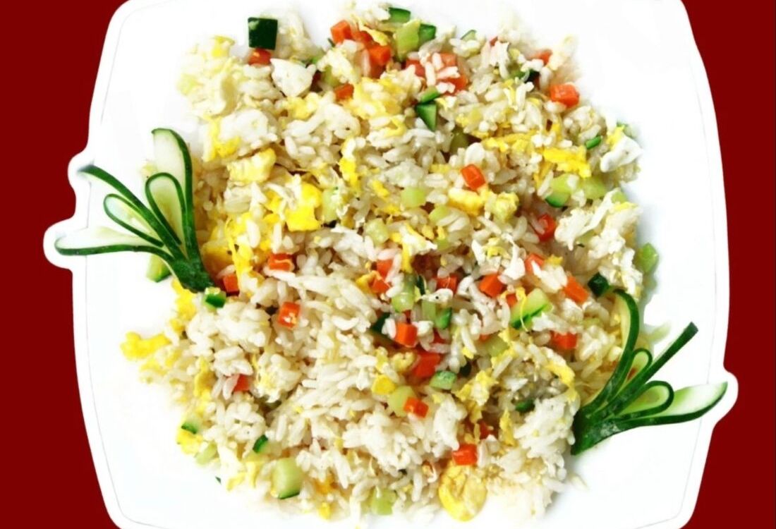 №100 Рис с овощами и яйцом