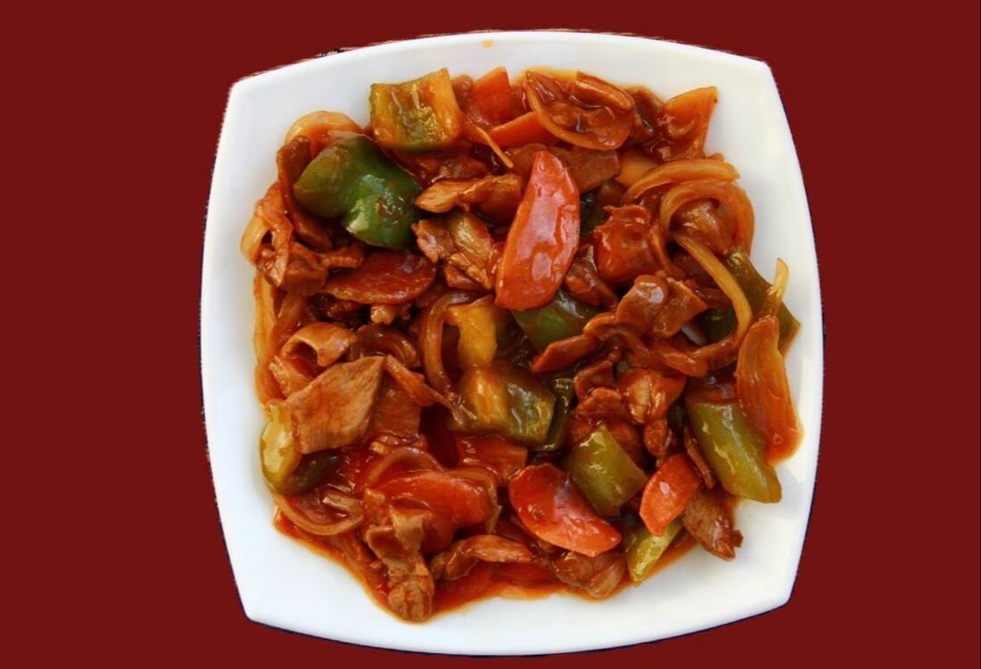№35 Рулька с овощами