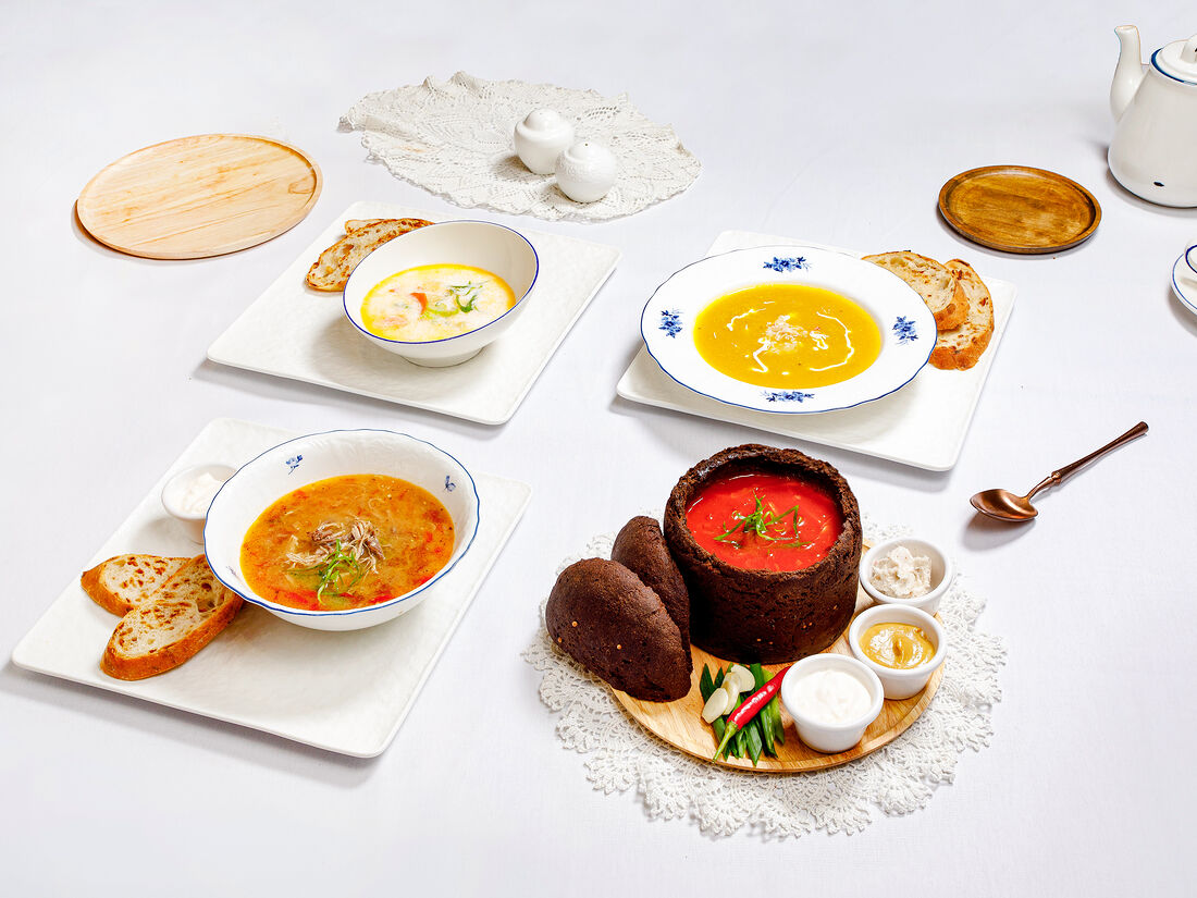 Кафе русской кухни досыта